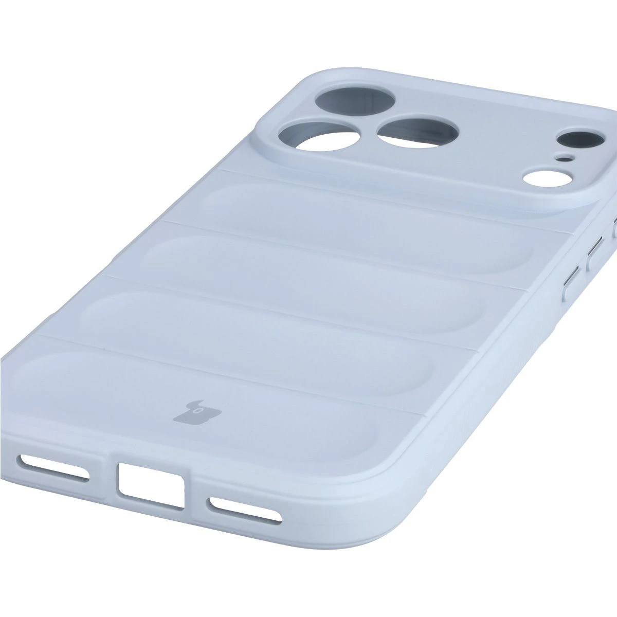 Precyzyjne wycięcia i kompatybilność z ładowaniem indukcyjnym w etui Bizon Case Tur do Apple iPhone 17 Pro Max